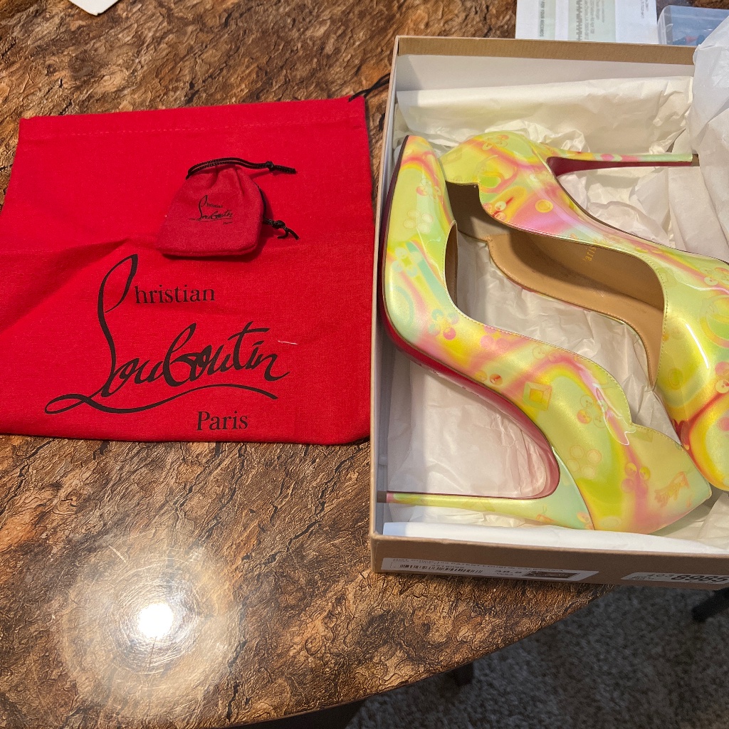 Hot Chick Patent Louboutin Heels